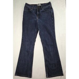 Levi's Signature Bootcut Jeans Womens 8 Short Blue Denim Mid Rise Excellent